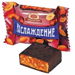 «Наслаждение» с мягкой карамелью и орехами