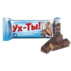 Батончик вафельный «Ух-ты» 