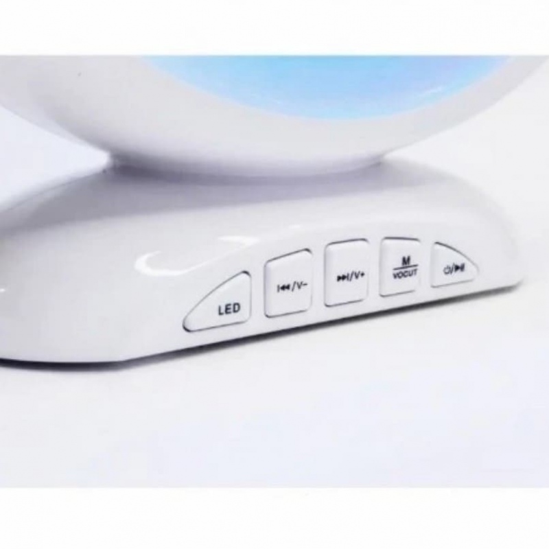 Караоке система с LED подсветкой и 2-мя микрофонами